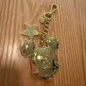 Stoney Clover Lane Mickey Mouse Gold Keychain – Never Used